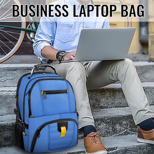 YOREPEK Travel Backpack, 50L Laptop Backpacks, Water Resistant Airline Approved Business Bag with USB Charging Port Fits 17 Inch Laptops4