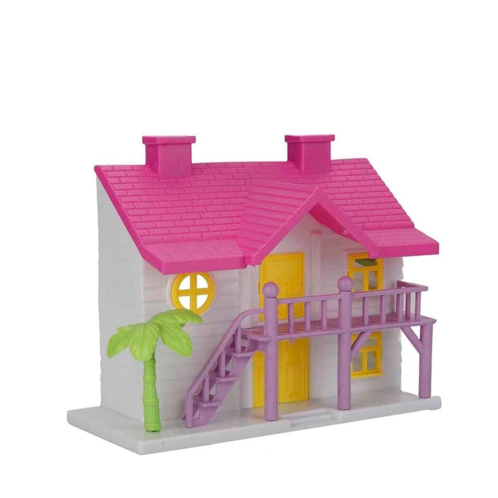 SUNMAN Ev Oyun Seti My Happy Family Villa 2 Figür 18 Parça 2A