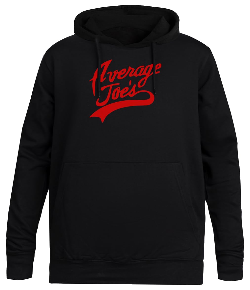 Dodgeball: Joe Medio Felpa con Cappuccio Nera Unisex Pullover Senza Genere Unisex Black Hoodie Men Women