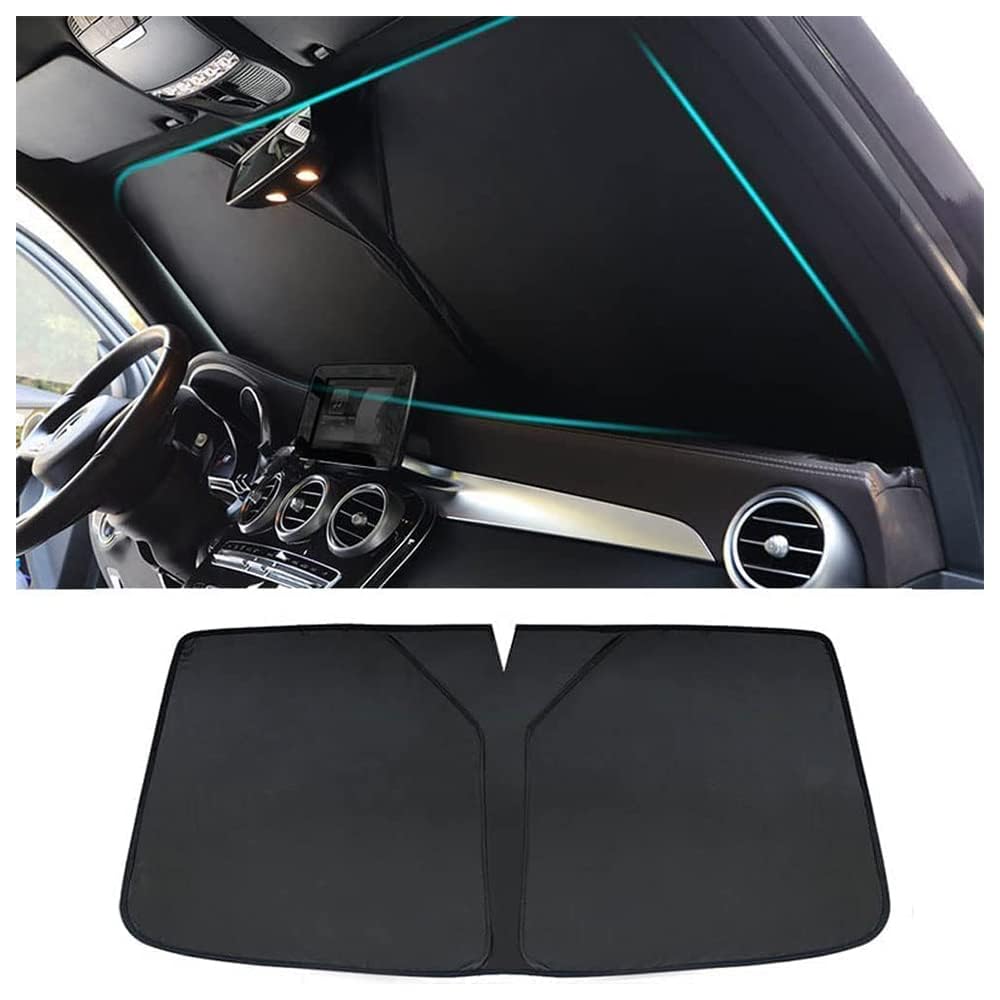 QOCVZXTI Car Windscreen Sun Shade, for Suzuki Ignis 2020-2023 Car Screen Sun Shades Windscreen Sunshade Sun Visor