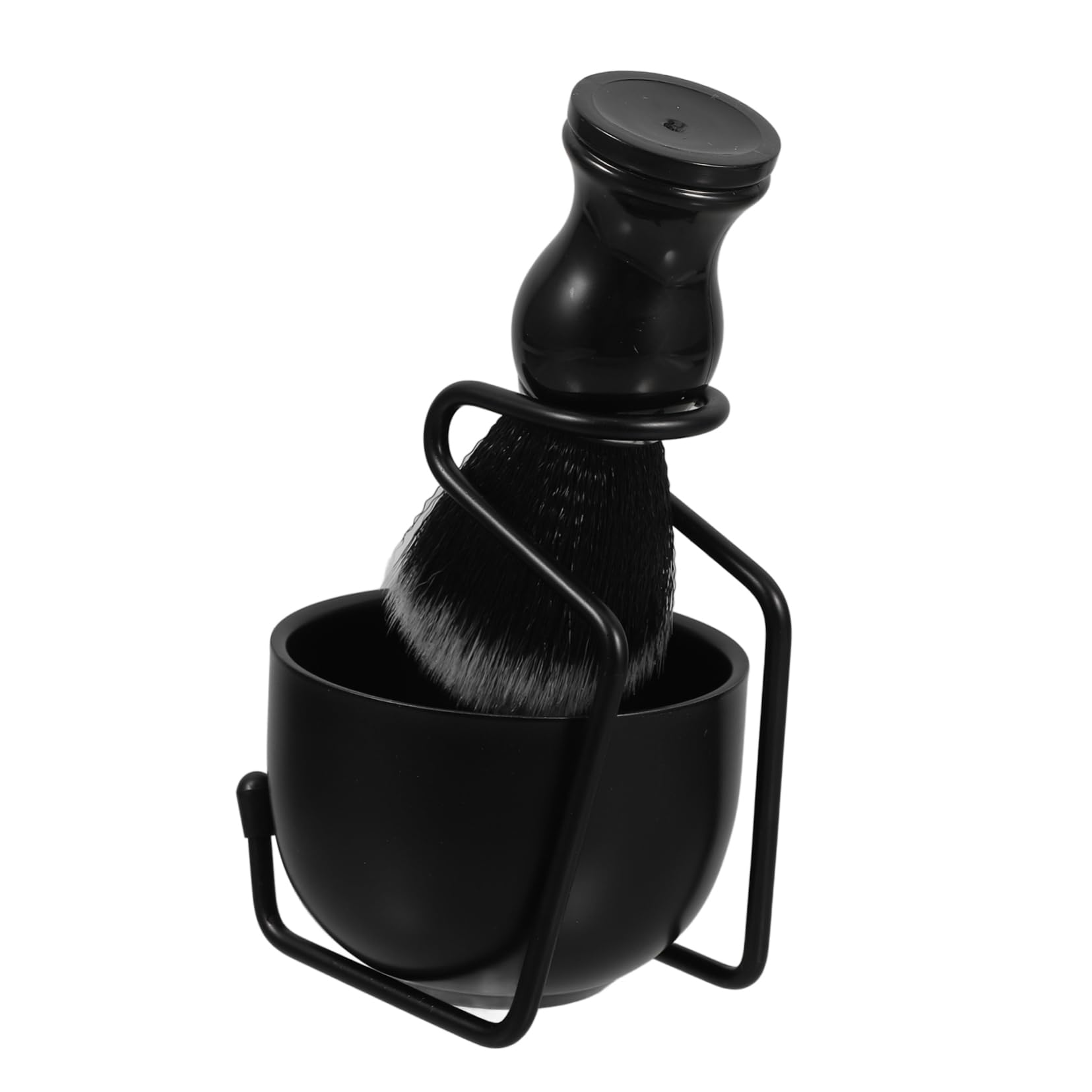 FOMIYES Men's Shaving Kit Manual Shaving Set Brush Bowl Stand Cleaning Brush Shaving Kit Straight Razors for Men Kit Brush