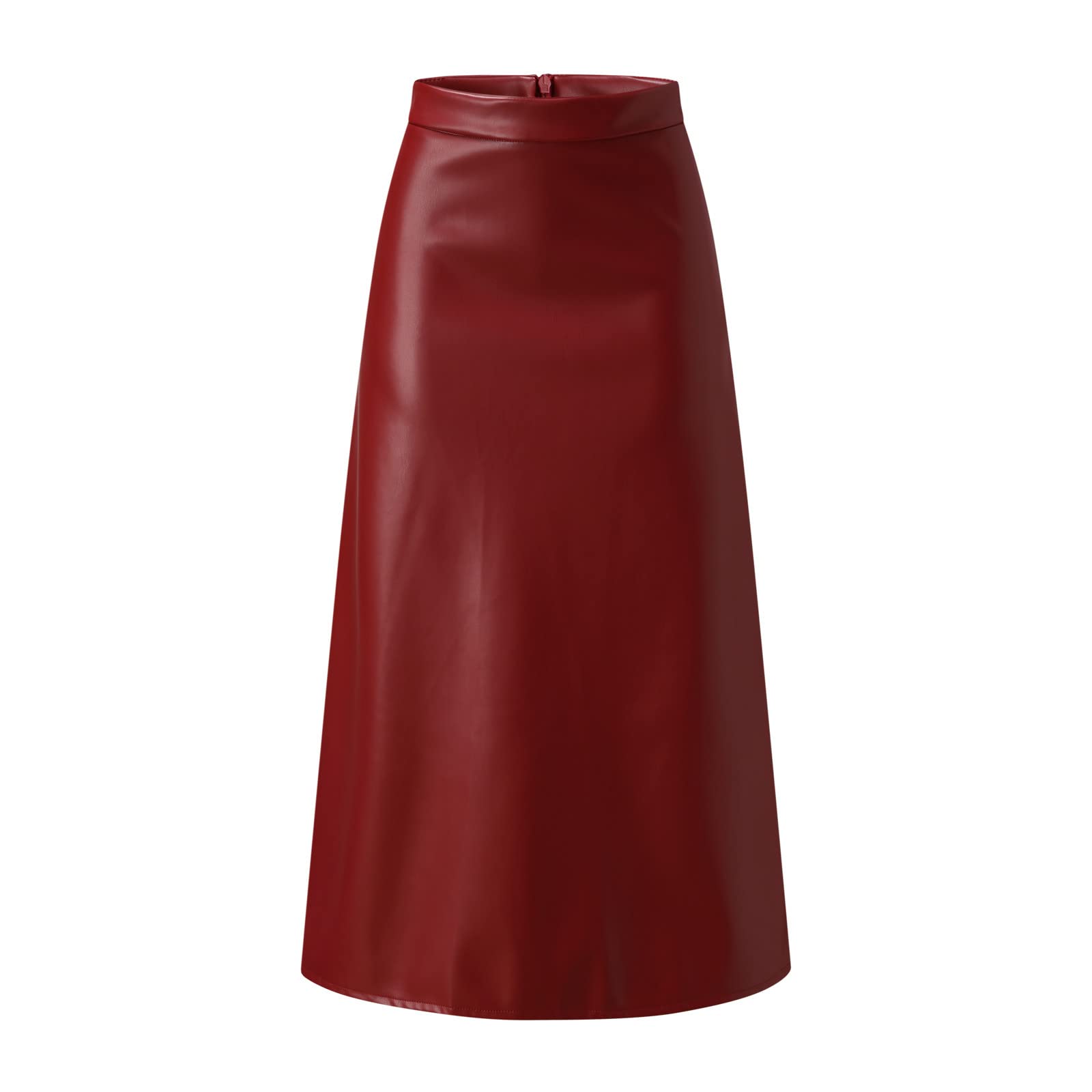 Générique Jupes Femme Décontractée Elastique Longue Jupe Haute De Plage Plissée Femme Tour avec Poches Bohême Plage Élégante en Taille pour Maxi Vacances A-Ligne