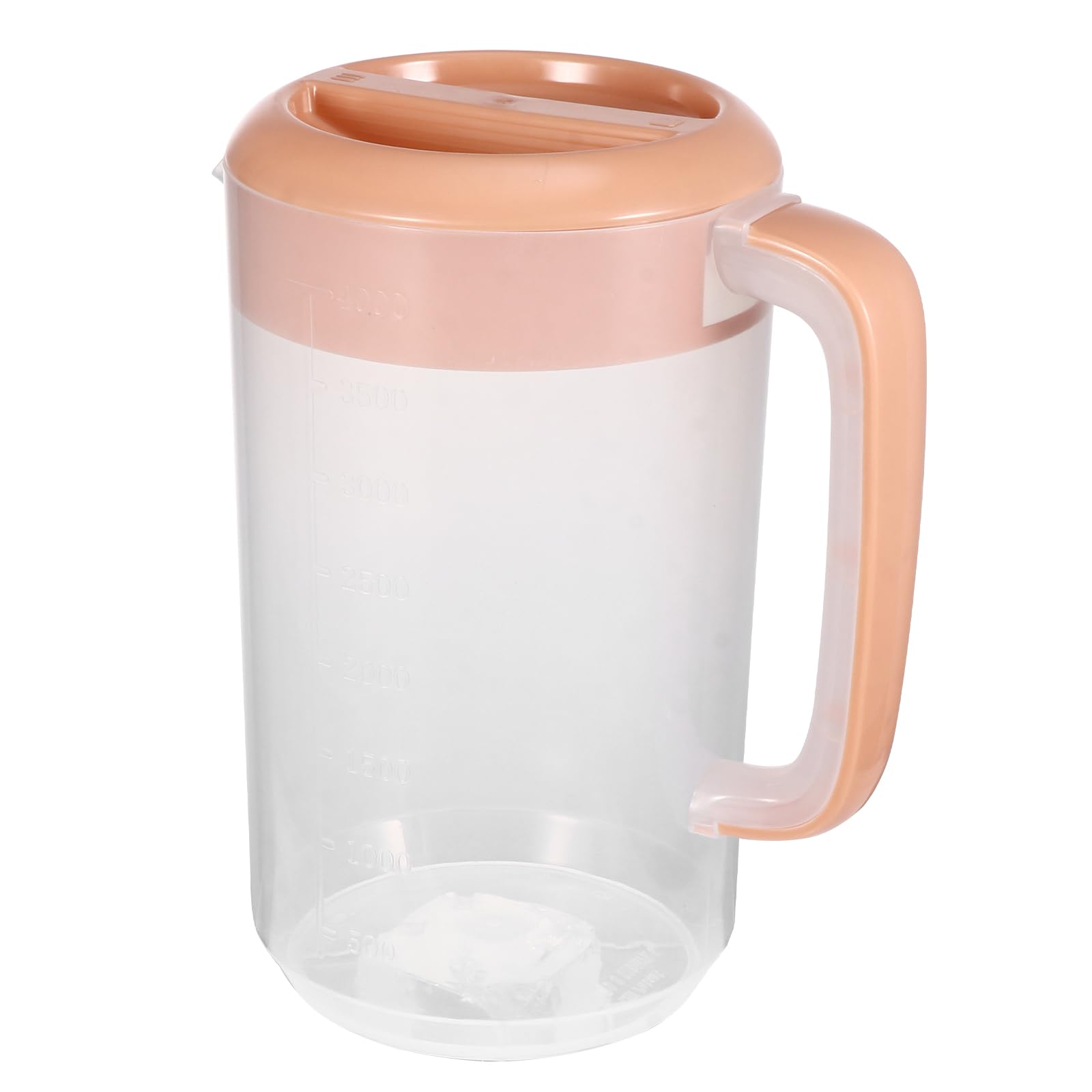 UPKOCH 4L Granesse en Plastique Transparent Grand avec Couvercle de 4 L Pichet à Eau en Plastique avec Couvercle Et Poignée Pichet de Boissons Plaque en Plastique avec Couvercle Et Pichet à Eau