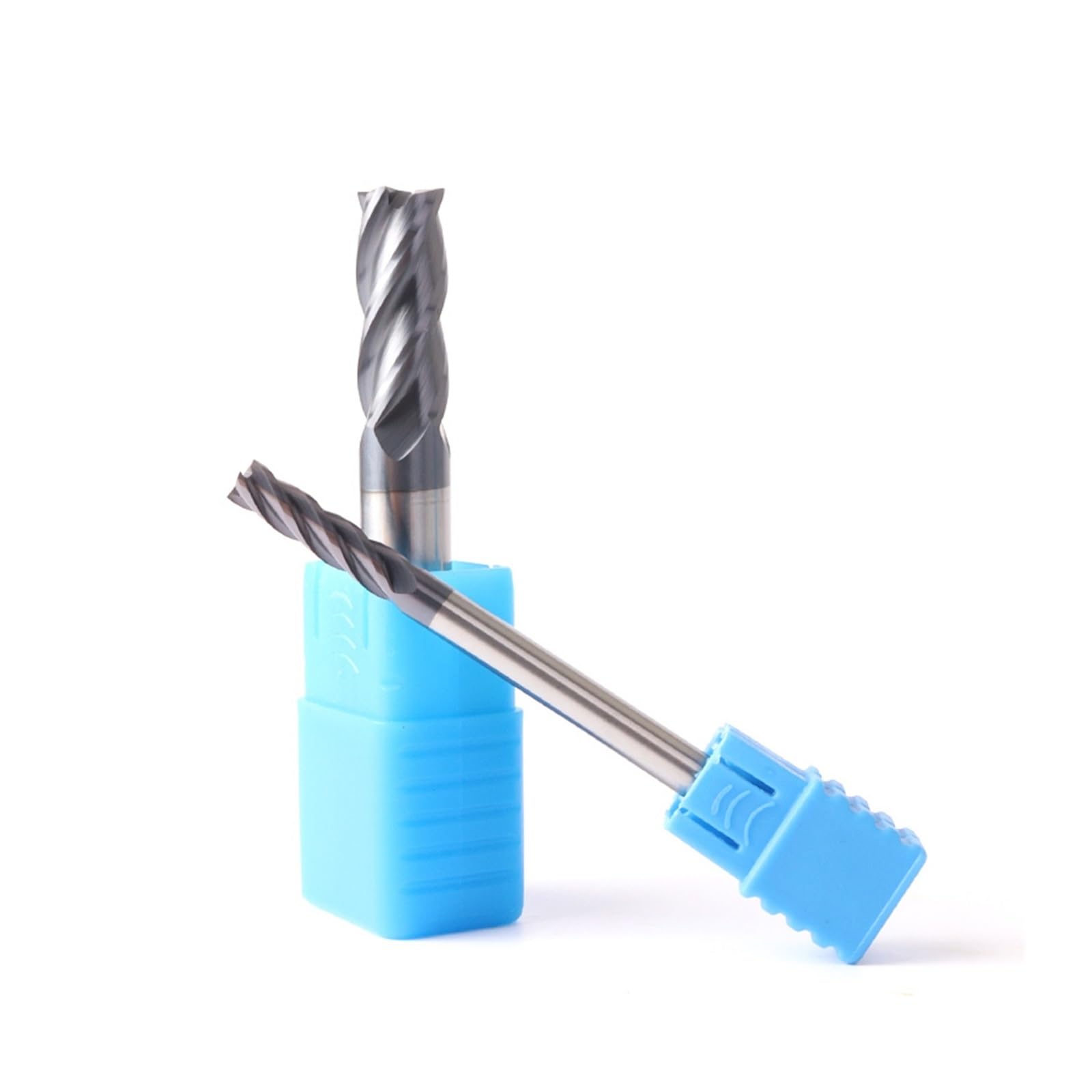 1 Uds. Herramientas de fresado cortador HRC50 4 flauta Metal Cutte aleación carburo extremo Mil acero tungsteno 1mm 2mm 3mm(10x10Dx75L)