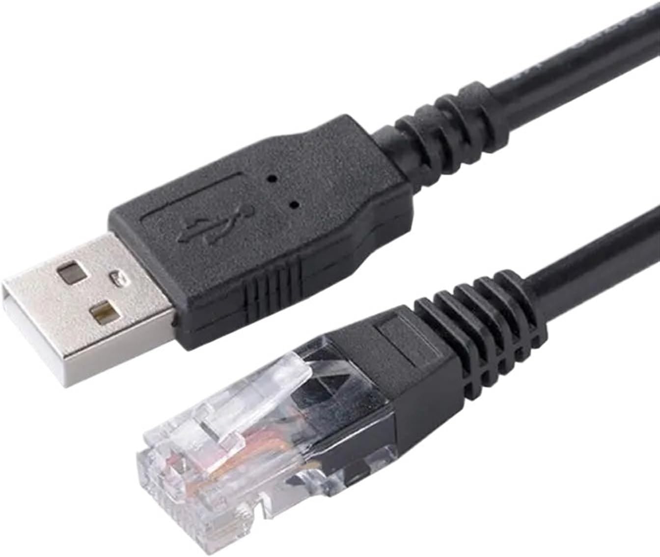 USB to RJ45 RS232 Serial Adapter for Router Converter with Magnetic Ring