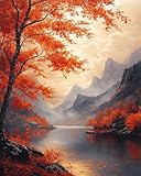 EASY TO PAINT: Our kit is perfect for teens and adults. No special skills are needed except knowing how to hold a brush and following our easy-to-use guide. Create a masterpiece that you will be proud to show to your family and friends PAINT AND CANV...