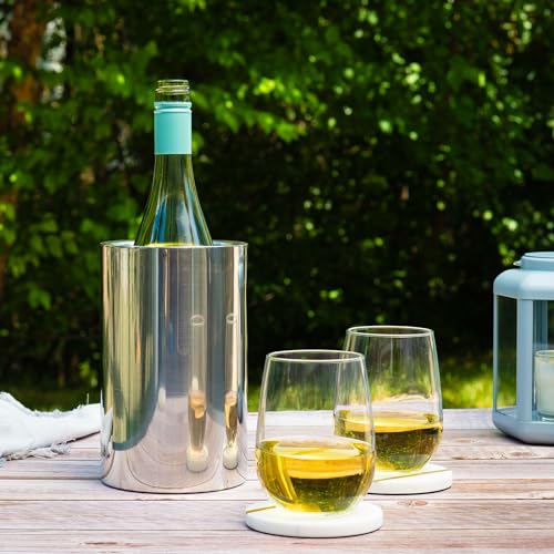 image for Enoluxe Wine Chiller - Elegant Champagne Bucket, Insulated Bottle Cool
