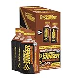 Honey Stinger Organic Salted Caramel Energy Gel, Caffeinated & Gluten Free, for Exercise, Running and Performance, Sports Nutrition for Home & Gym, Pre and Mid Workout, 12 Pack, 13.2 Ounce
