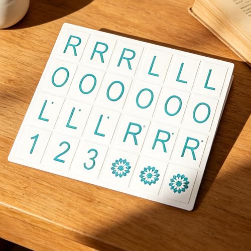 Solo Mahjong Board tablero para práctica de Mahjong miniatura 4