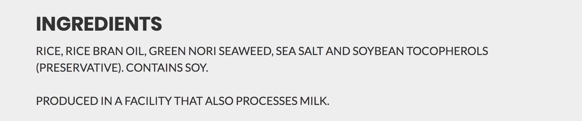 Ka-Me Rice Crackers Gluten Free And Non GMO Verified - Seaweed (Pack of 12)