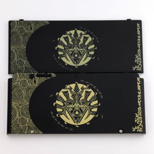 Image of 2015 for New 3DS Replacement Front Faceplate Back Plates Part Shell Housing Case Cover (Blacka)