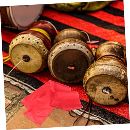BAQUETAS DE SEDA ROJA BESPORTBLE 2 piezas para danza y percusión miniatura 7