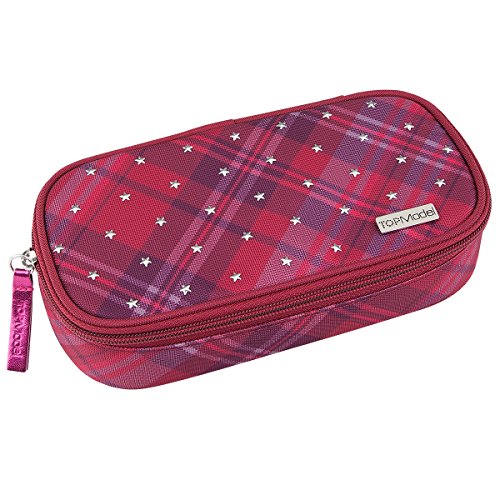 Preisvergleich Produktbild Depesche 6339 - TOPModel Federtasche Stars and Stars rund, rot
