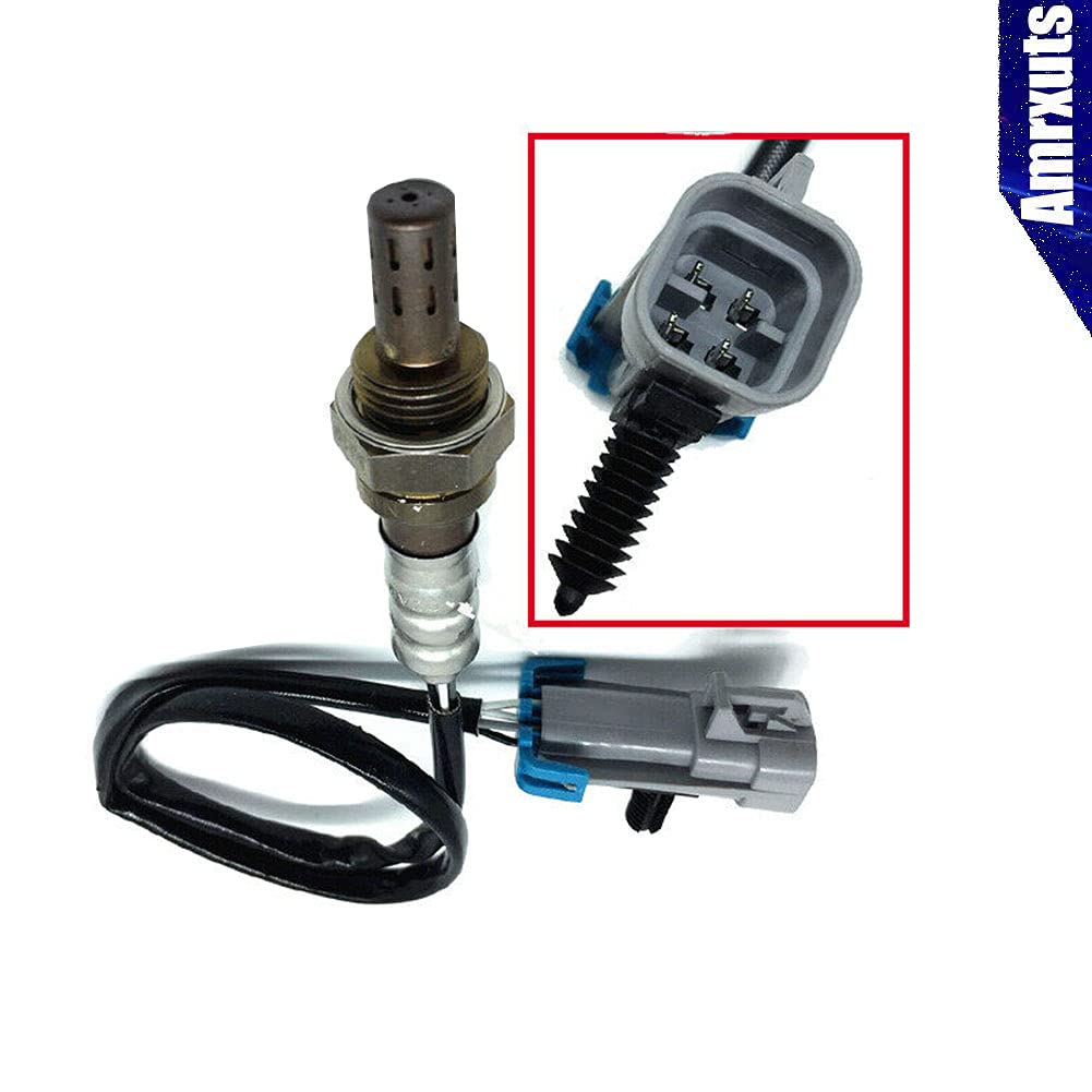 Amrxuts 4Pcs 12609457 12569429 Upstream Downstream Air Fuel Ratio Sensor O2 Oxygen Sensor for Chevrolet GMC Cadillac Avalanche Silverado 1500/Tahoe/Sierra 1500/Yukon 213-4229,12611165