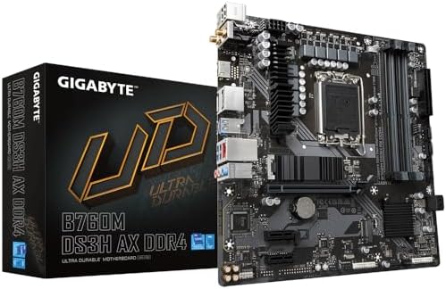 GIGABYTE B760M DS3H AX DDR4 Intel LGA 1700