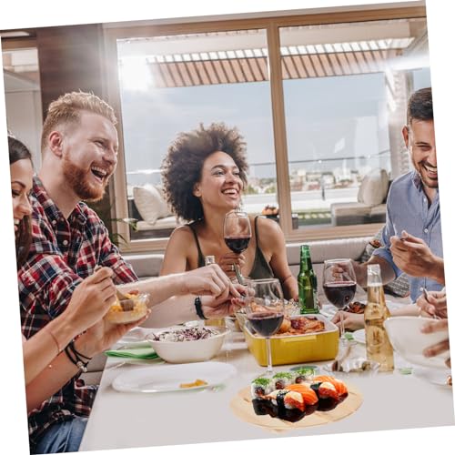 Bandeja Sushi Multifunción de Madera estilo Japonés miniatura 2