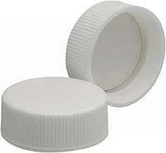 Wheaton 239211 White Polypropylene Screw Cap with Poly-Vinyl Liner, 28-400 Size (Pack of 144)