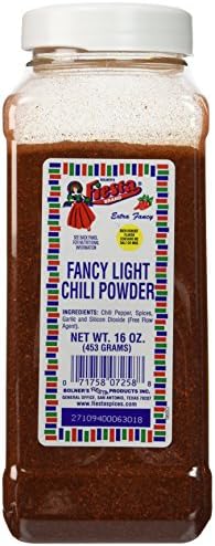 Bolner's Fiesta Fancy Light Chili Powder 16oz
