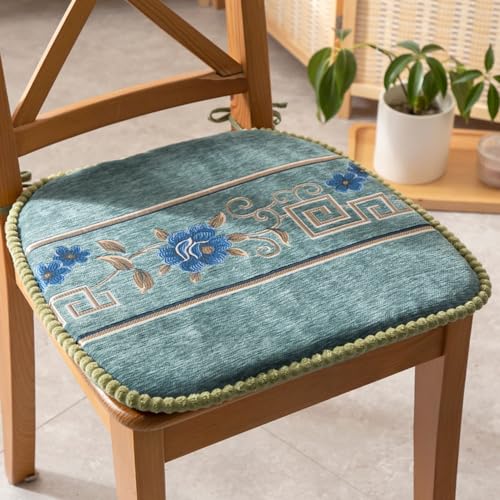 Coussins de siège amovibles et lavables pour chaise de salle à manger