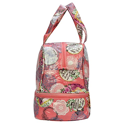 Bolsa Feminina Necessaire Térmica Paris Salmão CBRN16747