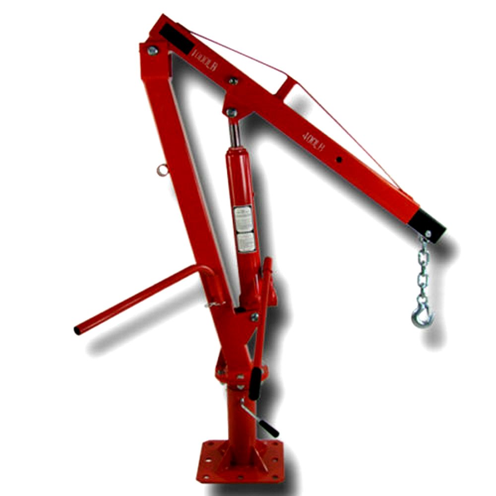 XtremepowerUS 500Lb Pickup Truck Hydraulic PWC Dock Jib Engine Hoist