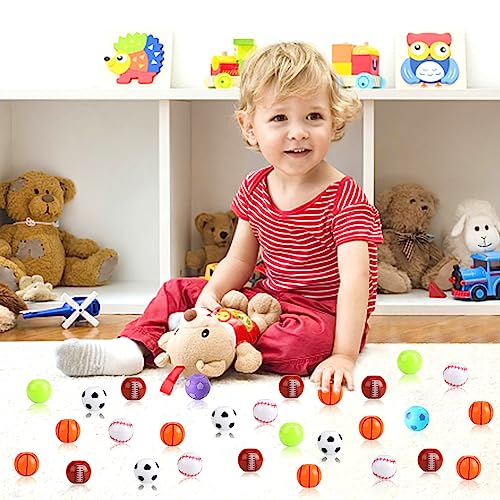 42 Pack Sport Party Favors, Mini Fidget Spinner Sport Ball Toys for Kids Fidget Toys Soccer Baseball for Kids 6-8 8-12 Goodie Bag Stuffers Christmas Birthday Gifts Treasure Box Classroom Prizes - Image 5