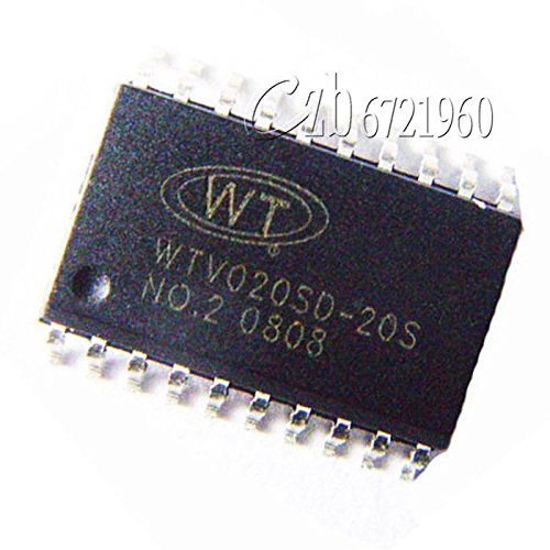 Generic 10PCS WTV020-SD WTV020SD WTV020SD-20S SOP-20 Music Sound CHIP IC