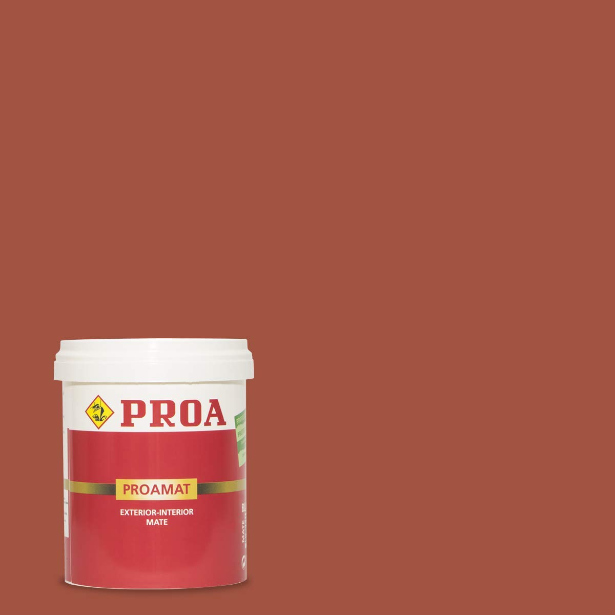 Proa. PINTURA PLÁSTICA EXTERIOR MATE ANTIVERDIN. PROAMAT, CEDEIRA. 15 L