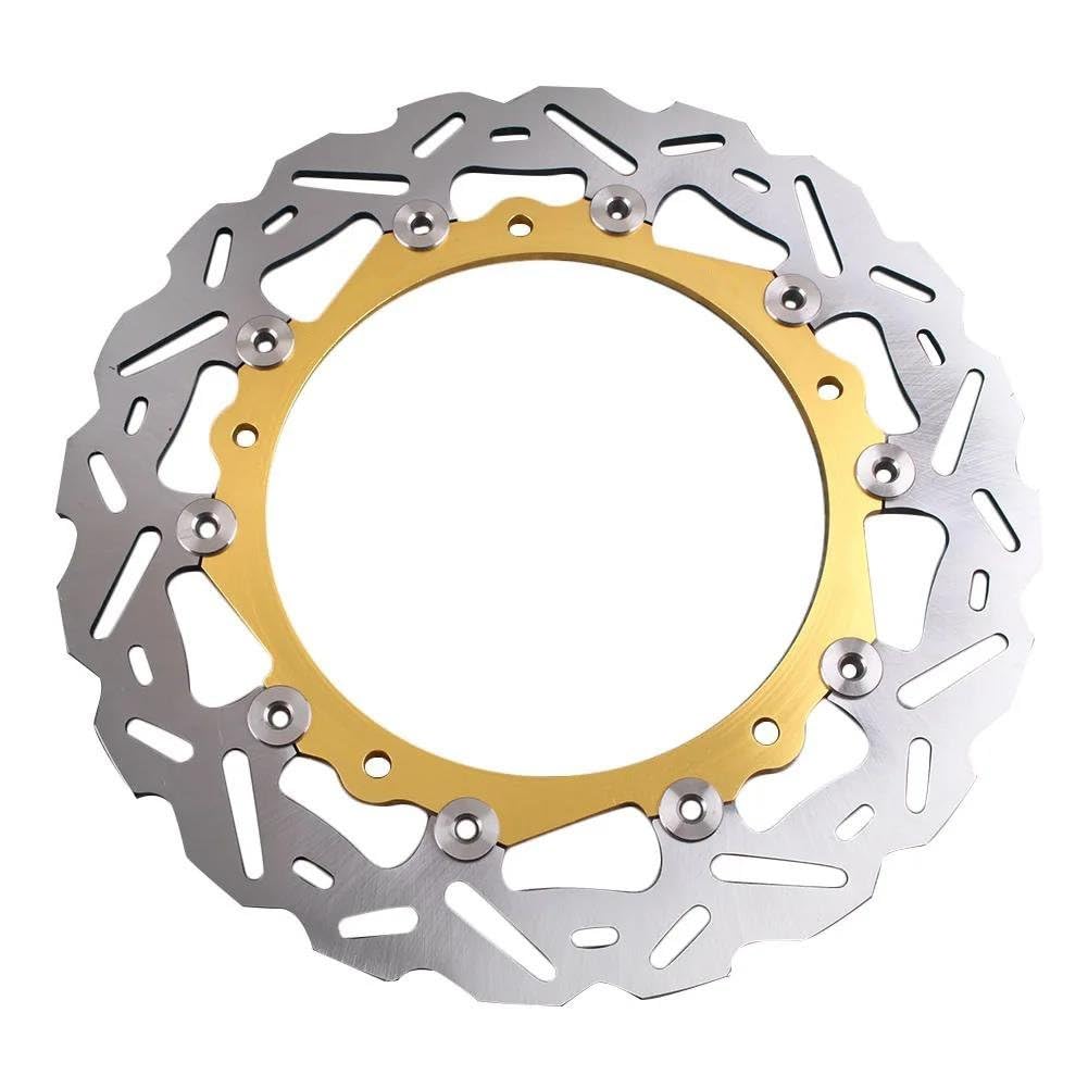 SKINII Disco Frenos Rotor De Discos De Freno Delantero De Motocicleta para BMW para S1000RR 2009 2010 2011 2012 2013 2014 2 Unids/Set Discos Freno para Moto