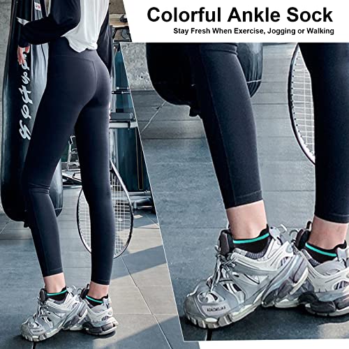 20 Pairs Ankle Socks for Women,No Show Cotton Womens Socks,Size 9-11 7