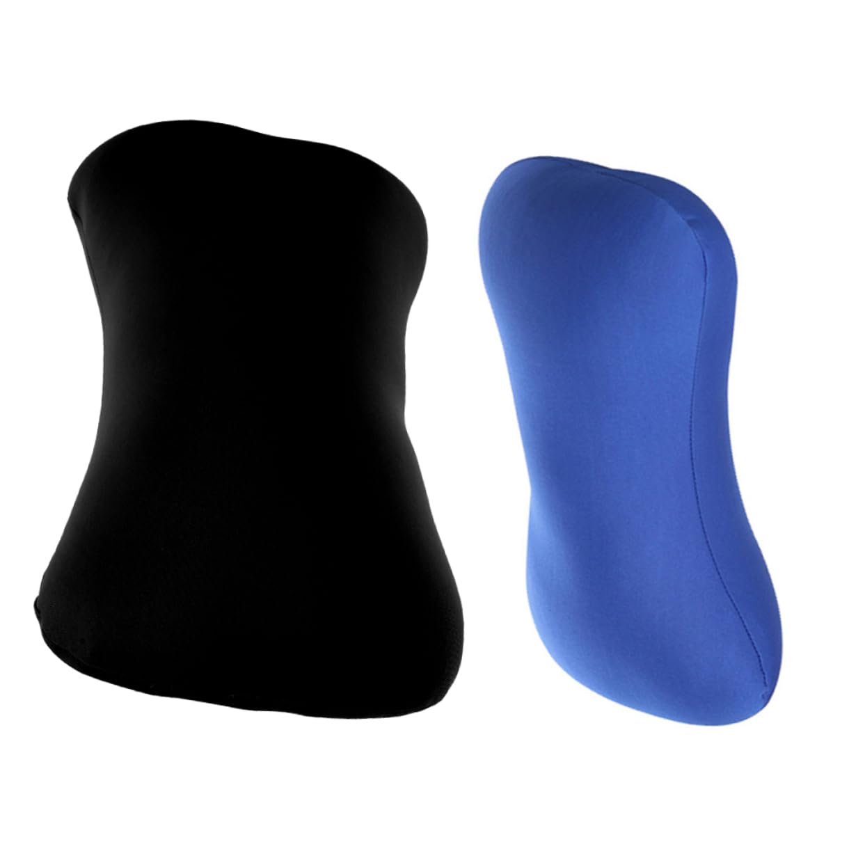 Abaodam 2pcs Portable Mini Pillow for Travel Camping Neck Roll Office Nap Pillow Comfortable Sleep