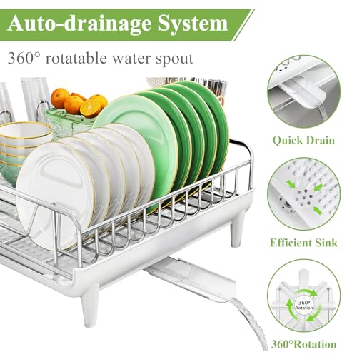 Sntd SN-810475-BAI02 Dish Drying Rack - Expandable Dish Rack thumb #3