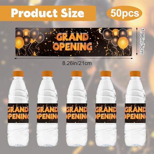 URROMA Grand Opening Water Bottle Labels - Image 2