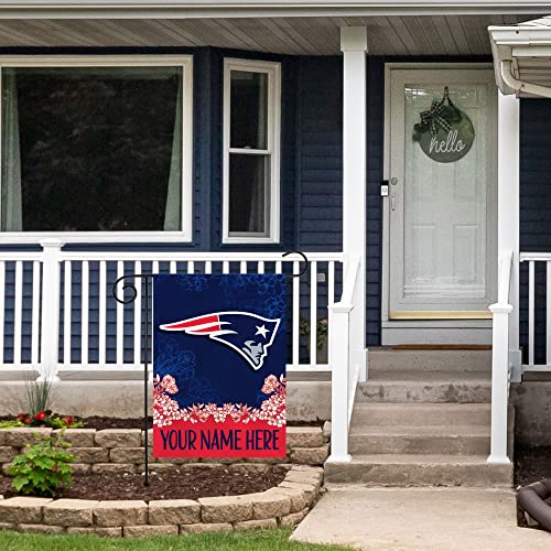 Image of Rico Industries NFL Standard /Primary Personalized 13 inch x 18 inch Double Sided Garden Flag