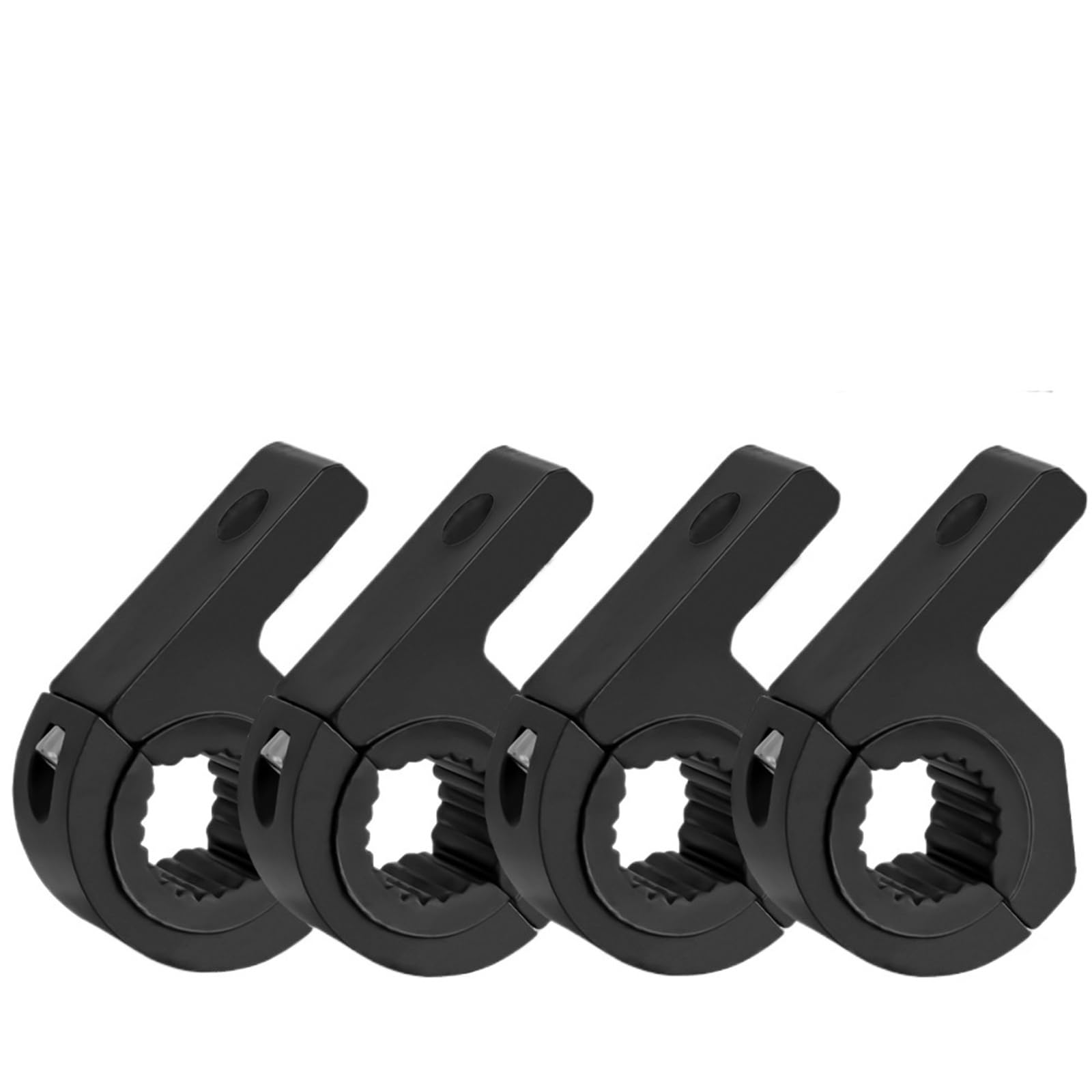 Headlight Repair Kit Bracket Motorcycle Headlight Tube Clamp Brackets Mount Kit for Motorbike Fog Light and Spotlight Holder(4PCS)