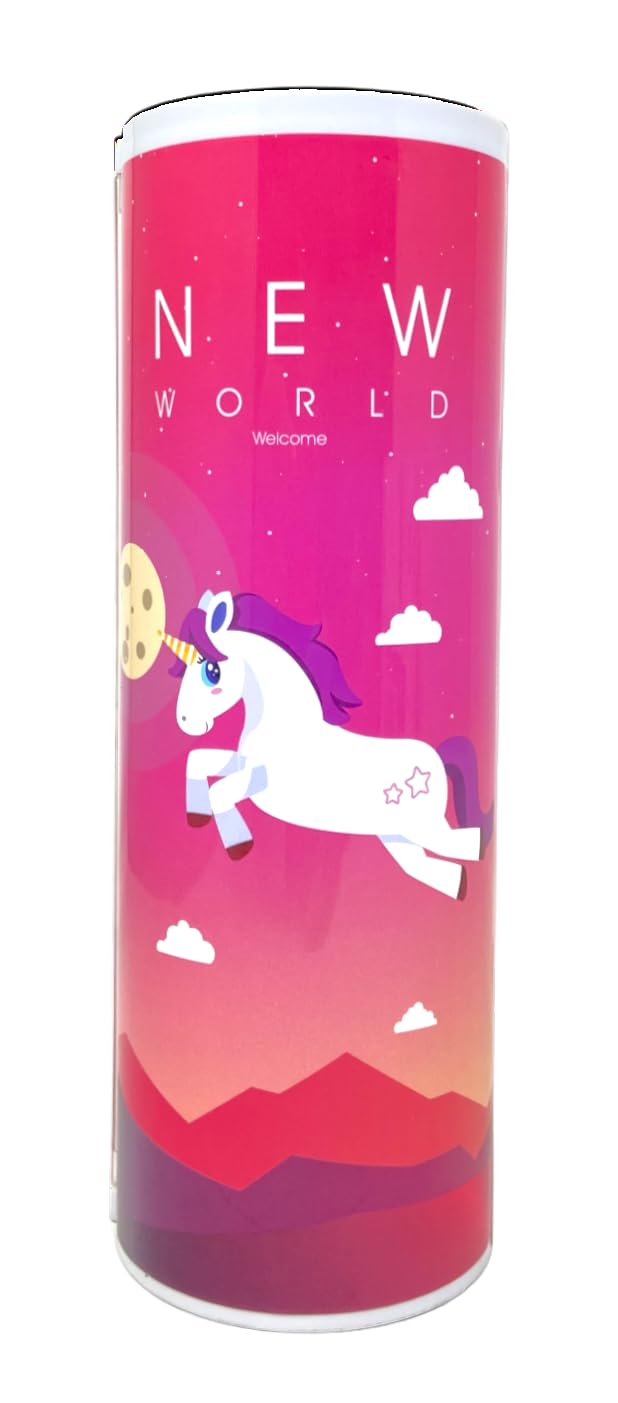 QIPS,Multifuncitional Pencil case Organizer Double Layer Cylindrical Large Capacity with Calculator, White Board, Marker & Mirror, for Girls & Boys. (Unicorn) (B0CLYLGLFD) Amazon Price History, Amazon Price Tracker
