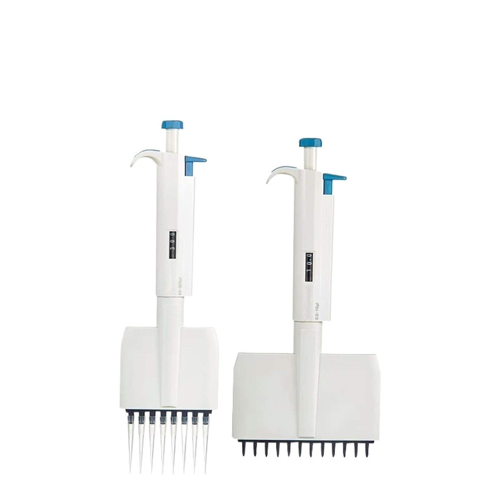 1PC Mehrkanalpipette Präzise und kalibrierte Mikropipette Mechanisch einstellbares Volumen Pipette 8/12 Kanäle Zur Prüfung der Wasserqualität(12 Channels 0.5-10ul)