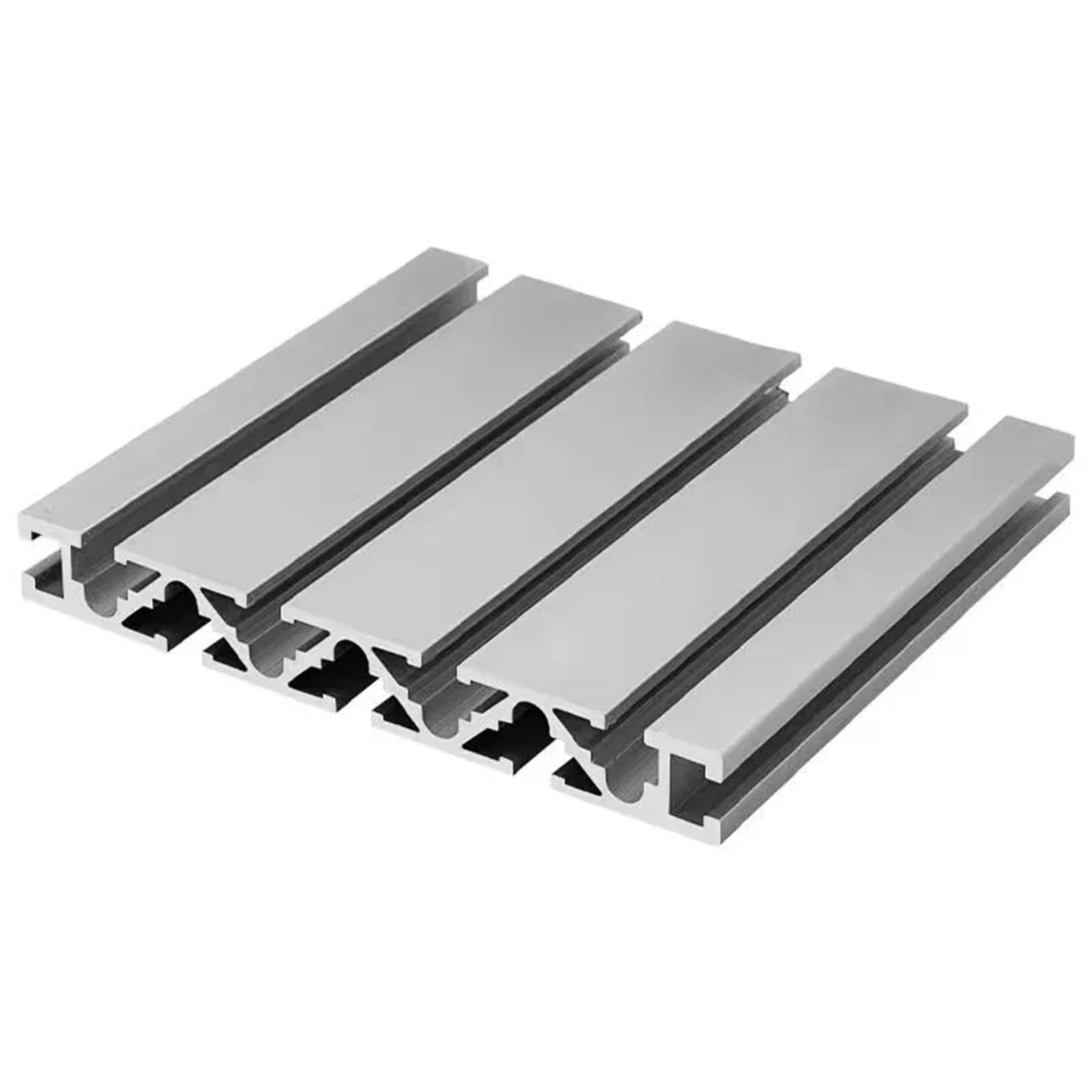 GTPBAO Estrusione di profili in alluminio anodizzato 15x120mm 15120 Telaio for guida lineare for staffa for macchinari for armadi rack industriali Binario estruso(550mm long)