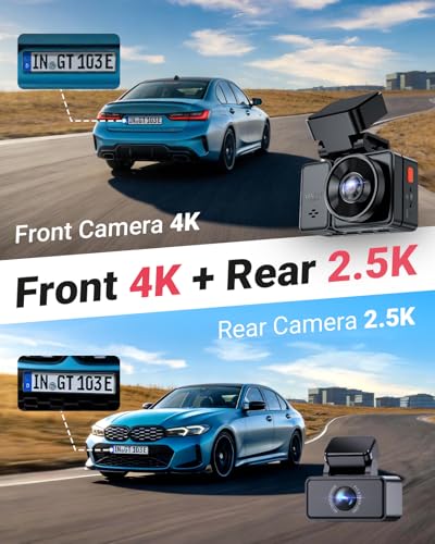 Caméra embarquée E2 Pro VANTRUE dashcam anti délit de fuite et choc parking