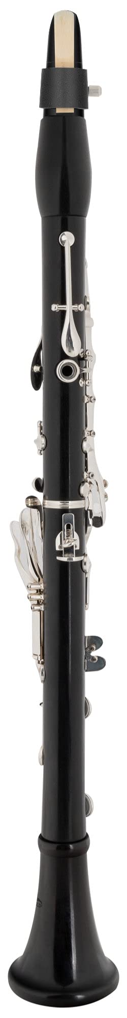 BK-20/18 Clarinetto Bb Böhm, Modello: BK-20/18, 18 chiavi | Diteggiatura francese (sistema Böhm), 6 anelli, Materiale: legno di grenadilla, Meccanica chiavi: alpacca argentata, 1x 66 mm