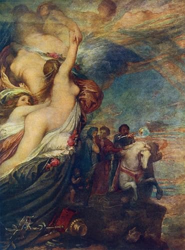Tableaux Landscape Picture Printing Prints Toile George Frederick Watts 60x90
