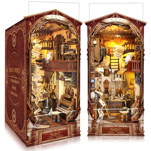 Miniature House BELEEV Mundo Encantado para transformar tu biblioteca en un rincón mágico
