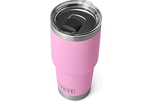Rambler 30 oz Ice Pink Yeti Stainless Steel Vacuum Insulated Tumbler