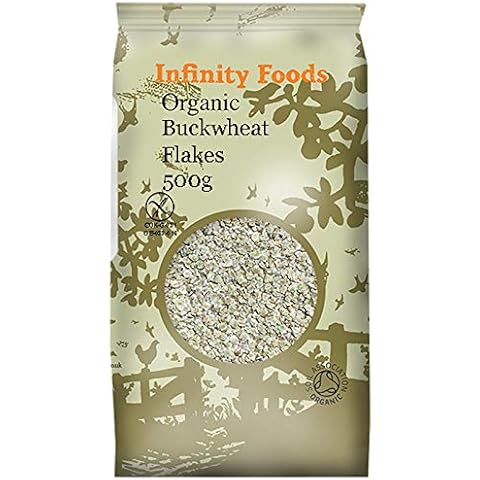 Infinity Foods Organic Buckwheat Flakes 500g Cover