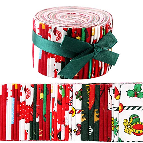 Jelly Roll Fabric Pre-Cut Jelly Roll Fabric Strips for Quilting Jelly Rolls for Sewing Quilting Clearance Fabrics Jelly Rolls with Different Patterns