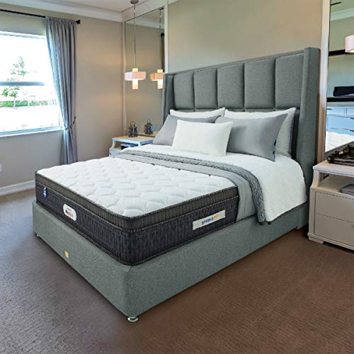 Springfit Pro Activ Plus Orthopedic Memory Foam Back Support Medium Soft Luxury Bed Mattresses 6 Inch- Mattress Queen Size Bed (78x60x6 Inch, Memory Foam Sleep Mattresses)