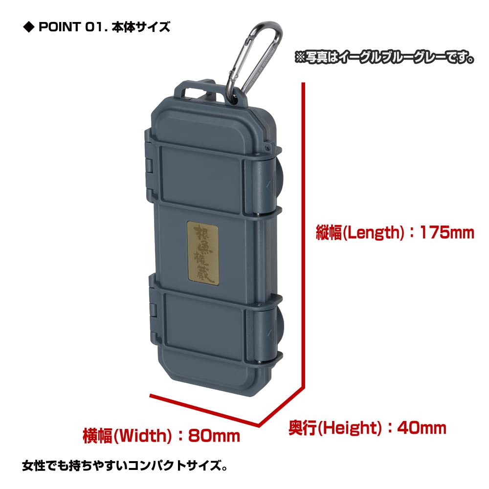 Prox PX439OD Root Fish Rights Jig Head Case, Olive Drab