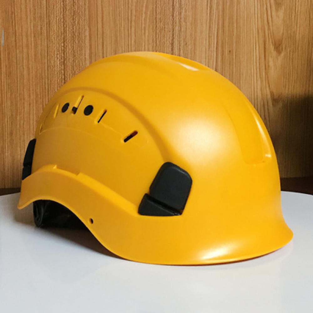 Casque d'escalade en extérieur Capuchon de sécurité Capuchon Dur Travaux de Sauvetage Hauts Casquette de Travail ABS de Haute qualité