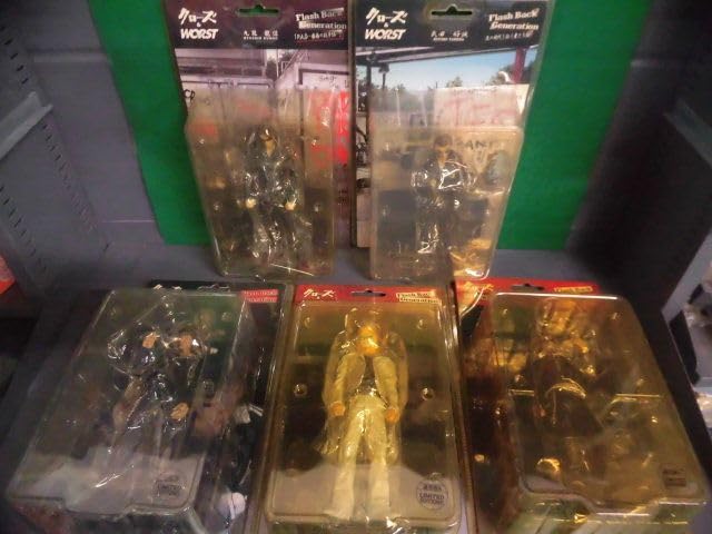 クローズ×worst 九能龍信 武田好誠 河内鉄生 村田将五 フィギュア