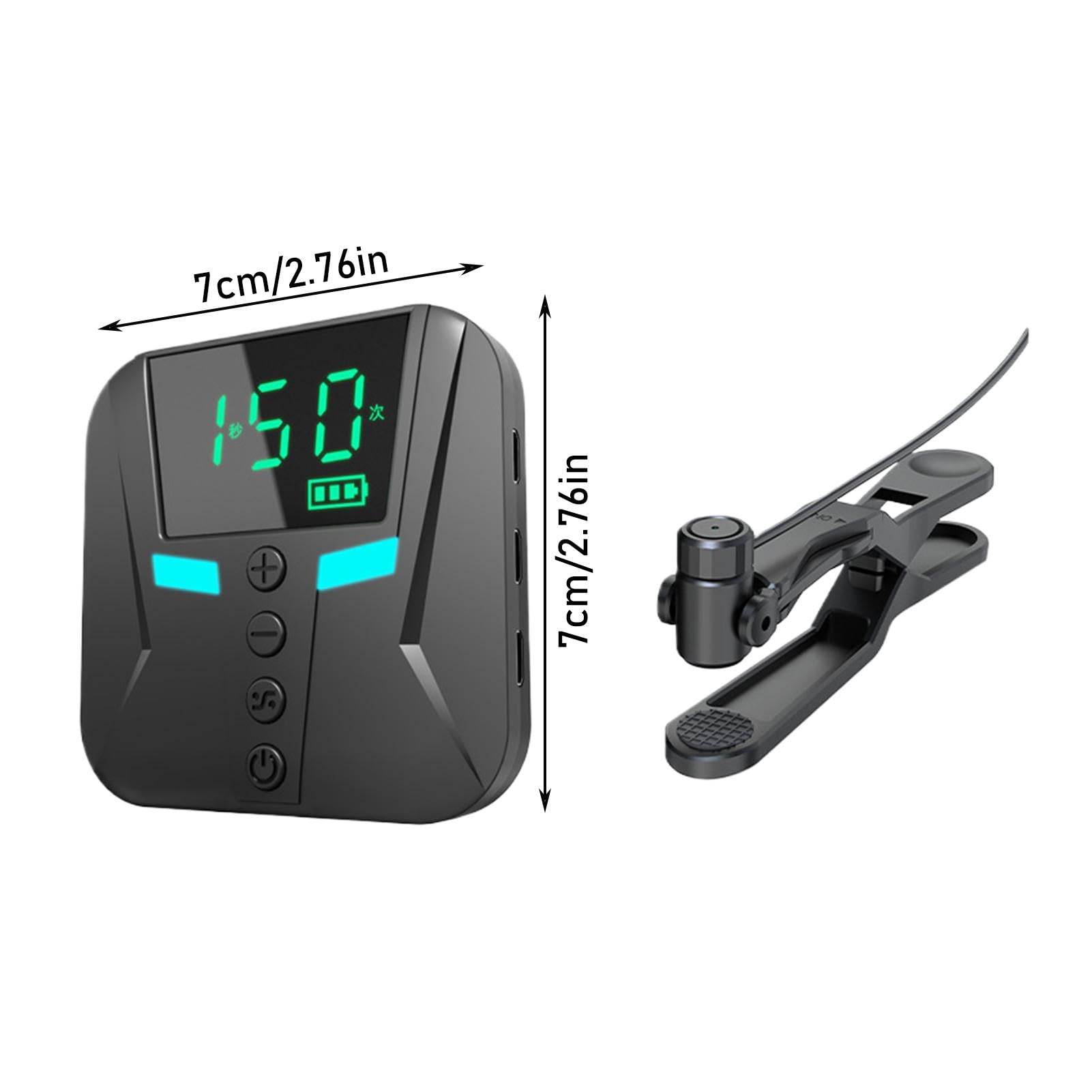 Auto Clicker Pour Smartphone - Cliqueur Automatique Réglable Pour Jeux, Shopping, Récompenses (ABS, 9.7 Cm)